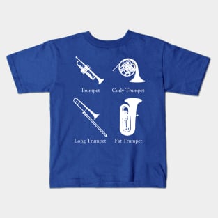 Many Trumpets Kids T-Shirt